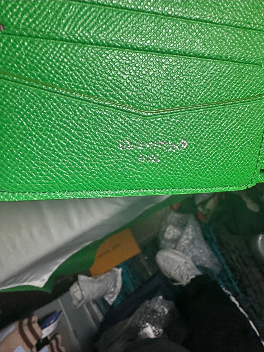 Louis Vuitton Green Monogram Painted Canvas Wallet🔥New! - Picture 6 of 9